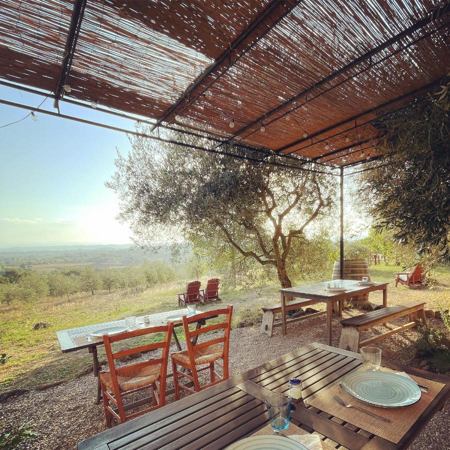 La Falconara Montepulciano Stazione Exterior foto